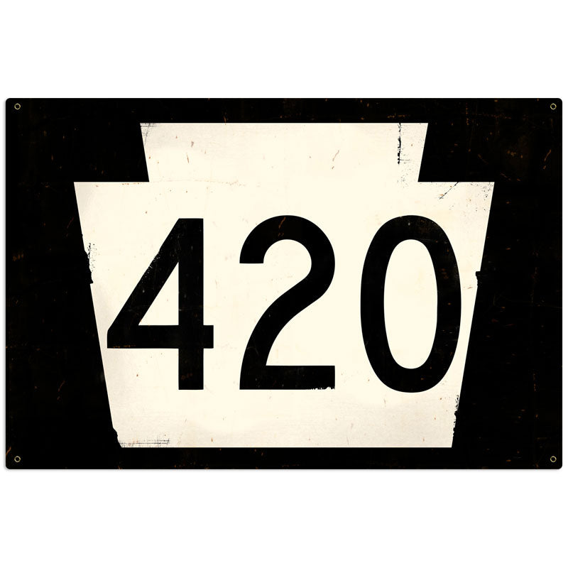 Route 420 Vintage Sign