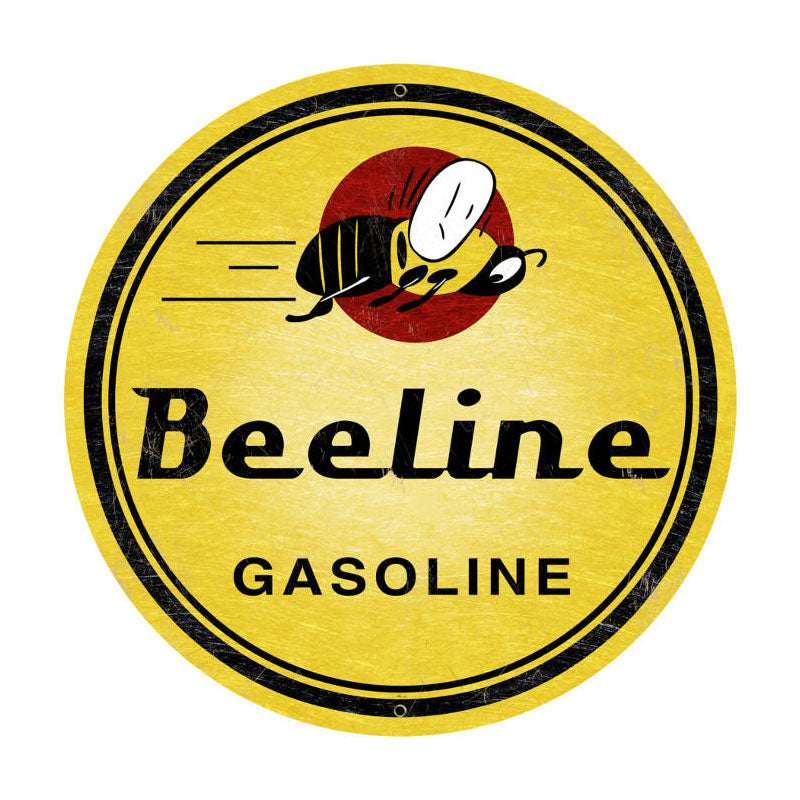Bee Line Gasoline Vintage Sign
