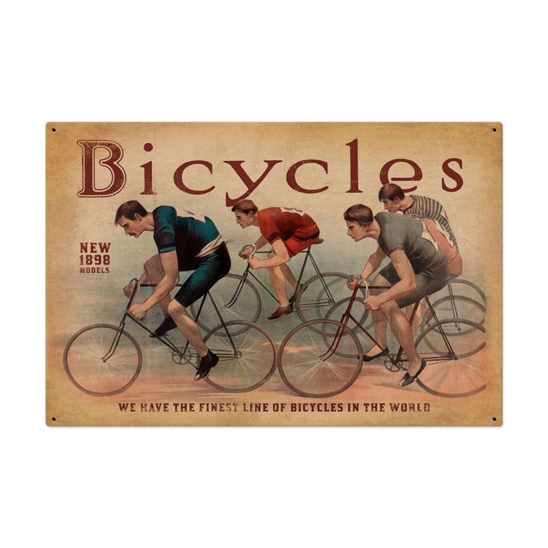 Bicycles Vintage Sign