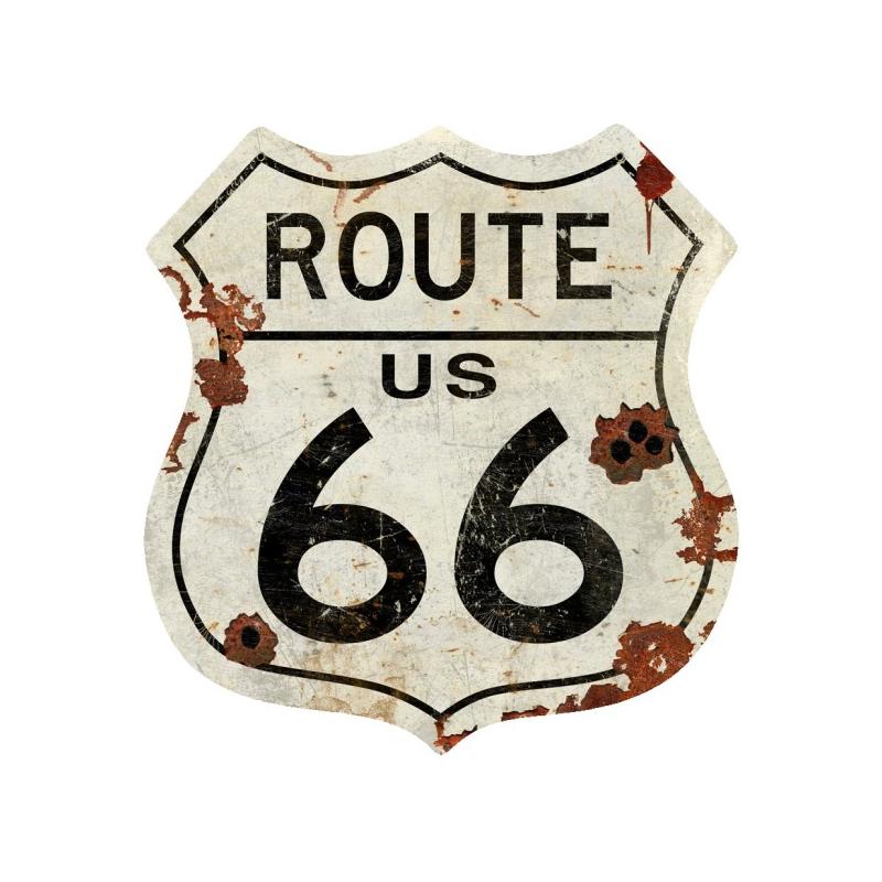 Route Us 66 Vintage Sign