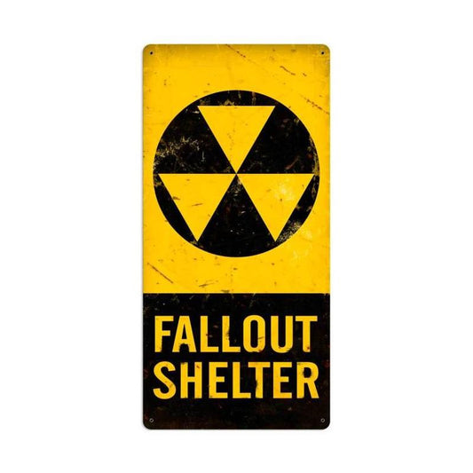 Fallout Shelter Vintage Sign