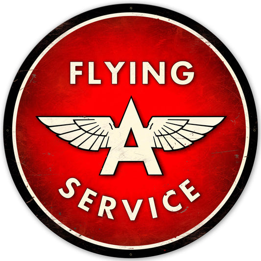 Flying A Service Vintage Sign